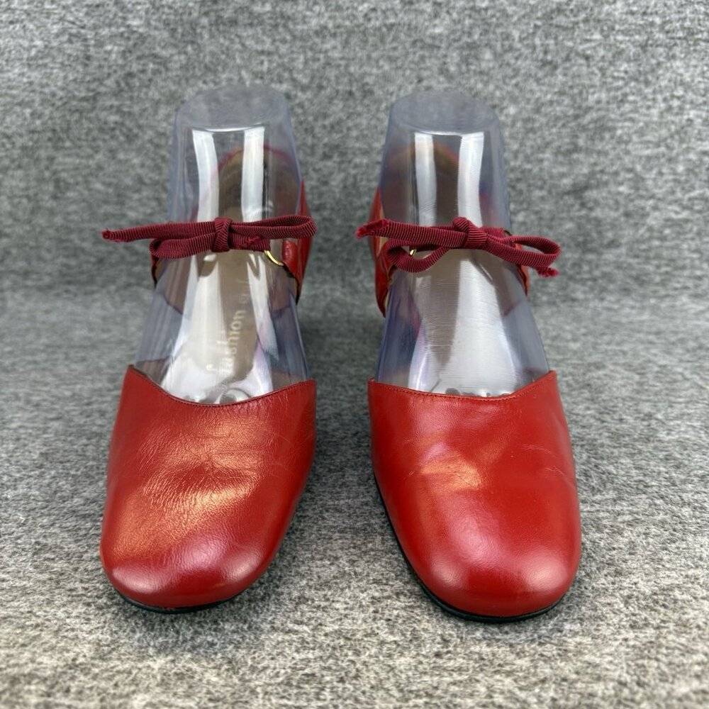 ✅Women’s 8B/2A VTG 60s/70's Fashion Craft D’Orsay Heel Pumps ✅Collectors Display - Picture 7 of 13